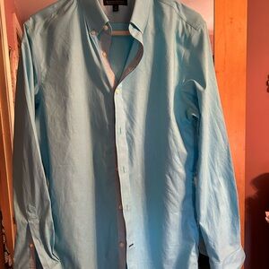 Banana Republic Men's Sky Blue Casual Shirt